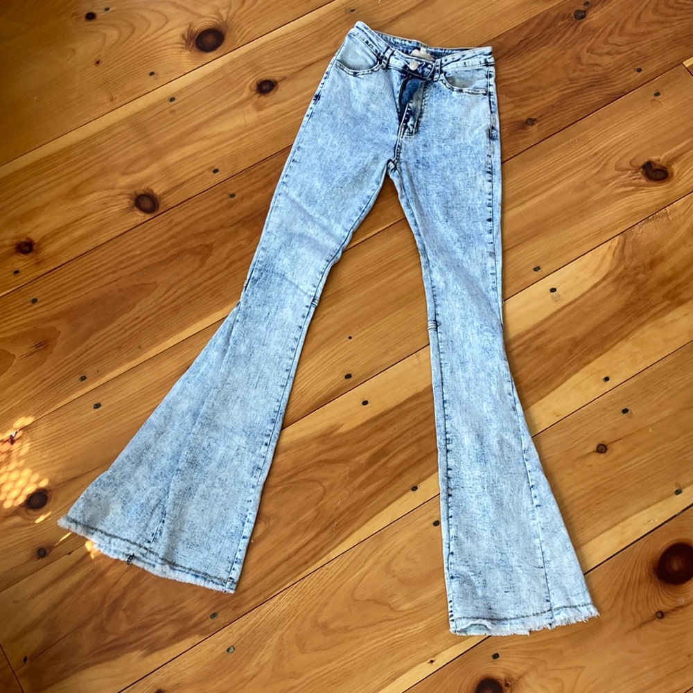 Altar’d State Karter acid wash flares